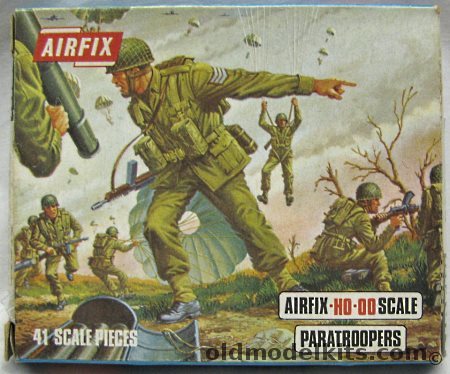 Airfix 1/72 US Army Paratroopers, S23-59 plastic model kit